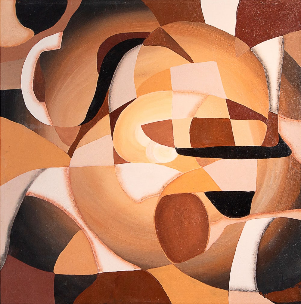 Enfocados, óleo sobre lienzo
